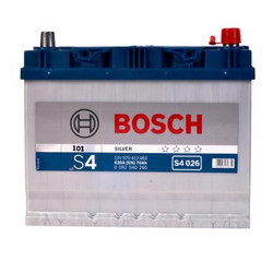 Аккумуляторная батарея Bosch 70 А/ч, 630 А | Артикул 0092S40260