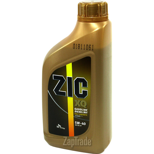 Купить моторное масло Zic XQ 5W-40 Синтетическое | Артикул 132902
