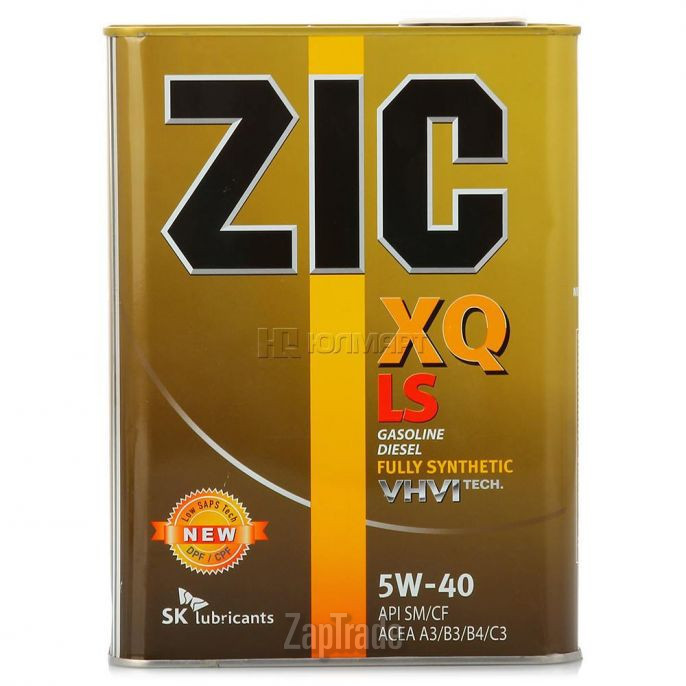 Купить моторное масло Zic XQ LS Синтетическое | Артикул 163202