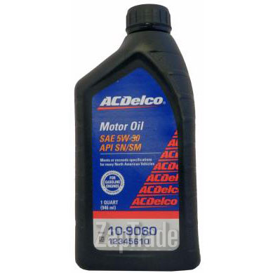 Купить моторное масло Ac delco Motor Oil 5W-30 Синтетическое | Артикул 12345610