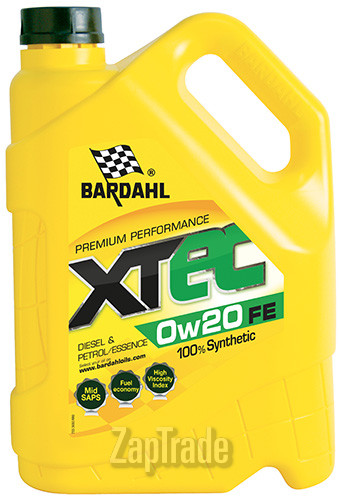 Купить моторное масло Bardahl XTEC FE Синтетическое | Артикул 36803