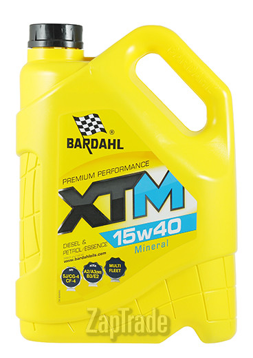 Купить моторное масло Bardahl XTM Минеральное | Артикул 36263
