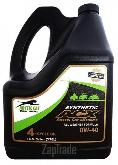 Купить моторное масло Arctic cat Synthetic ACX 4-Cycle Oil Синтетическое | Артикул 1436-435