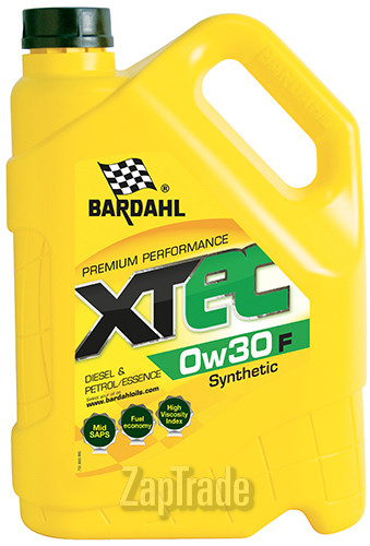 Купить моторное масло Bardahl XTEC F Синтетическое | Артикул 36853